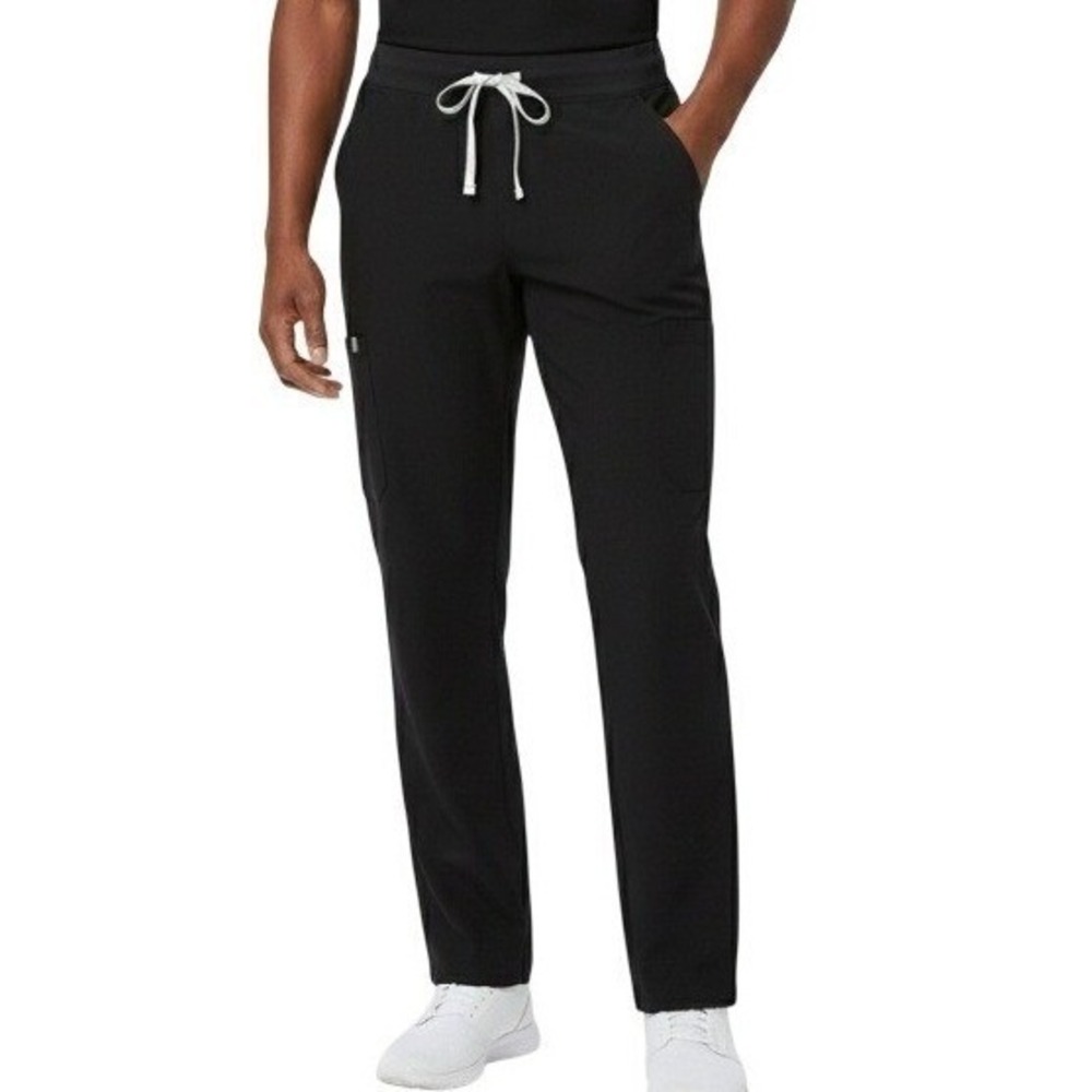 FIGS Pants Mens XXL Black Technical Collection HW Kade Cargo Scrublife Aesthetic